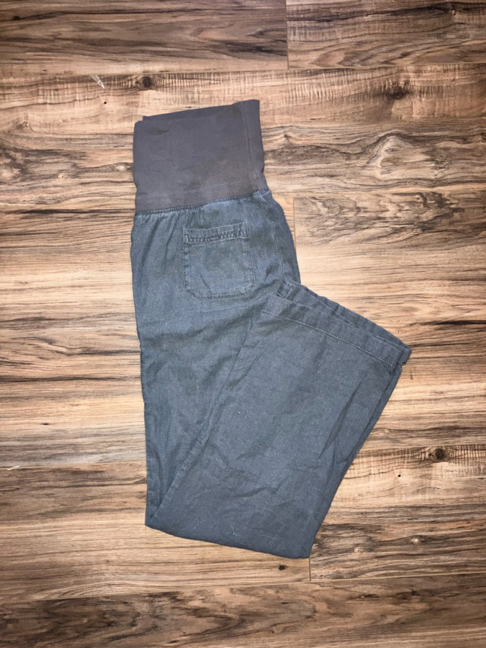 Old Navy Dark Gray Maternity Denim Lounge Pants
